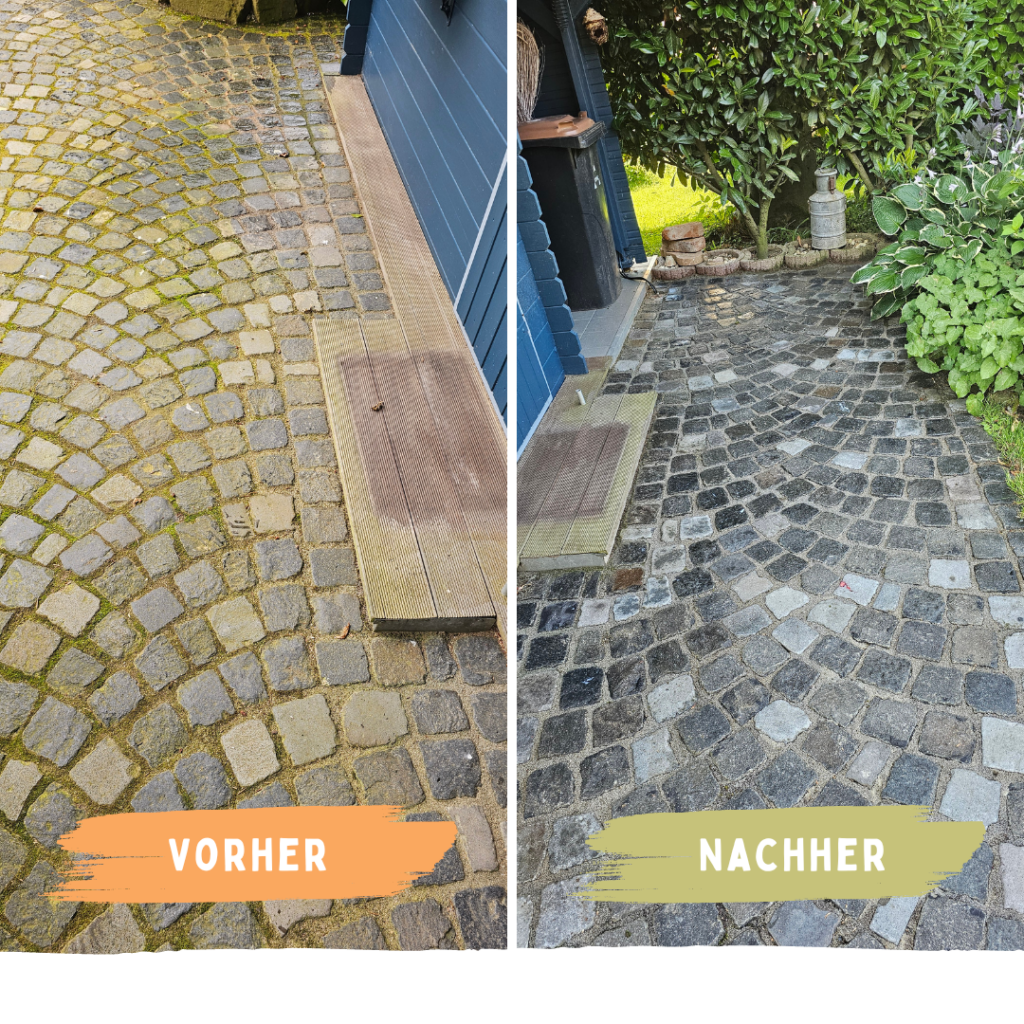 Orange Grün Professionell Vorher Nachher Instagram Post