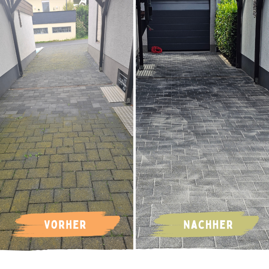 Orange Grün Professionell Vorher Nachher Instagram Post(1)