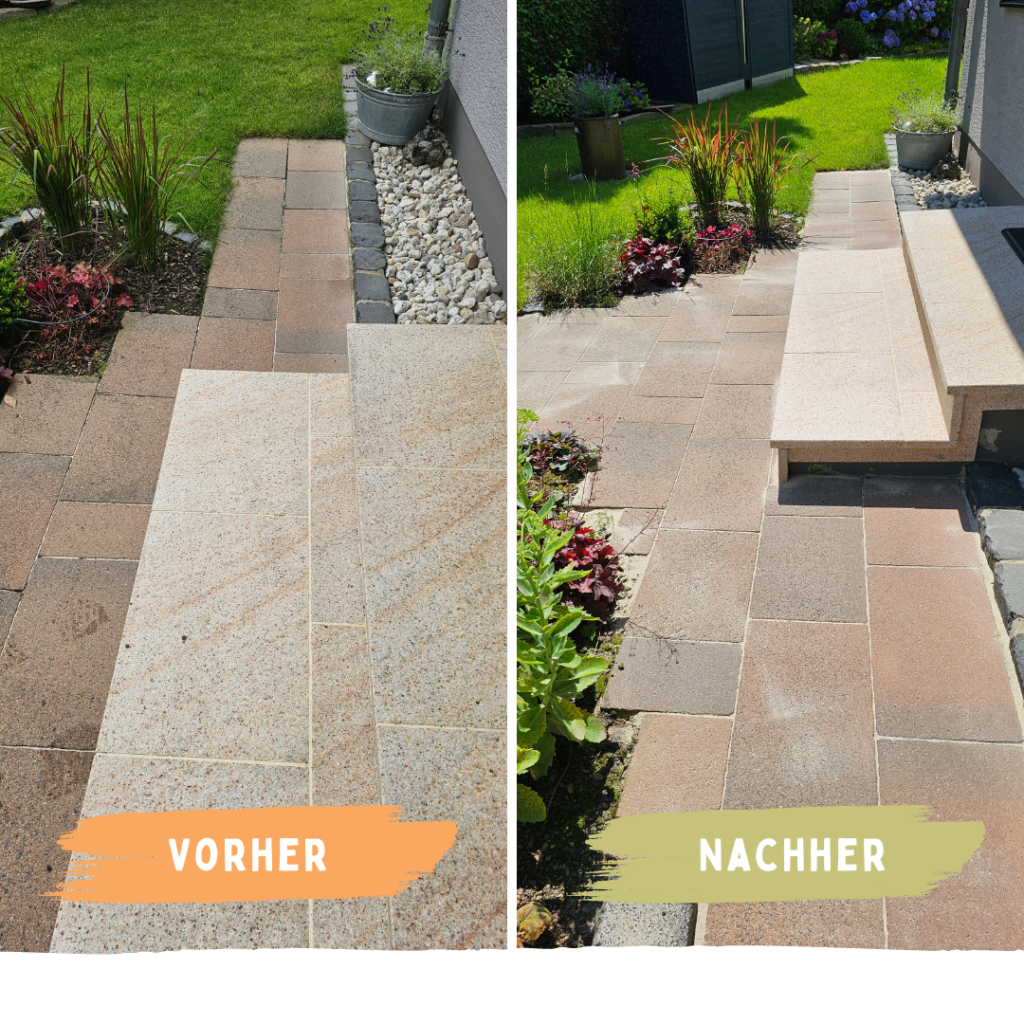 Orange Grün Professionell Vorher Nachher Instagram Post(4)